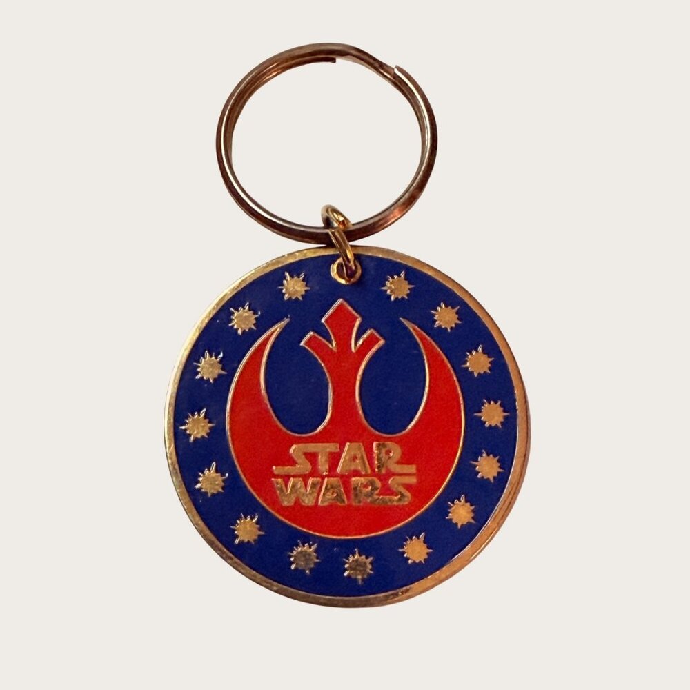 Vintage 1990s Star Wars Rebel Alliance Keychain Keyring The Hollywood Pins